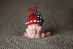 Baby with Red Hat